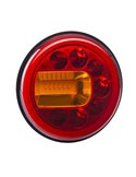 Piloto trasero LED LUNA LZD 2446 / 2447con posición neón, freno e intermitente neon 12/24V IP68 E9 ECE R06/R07
