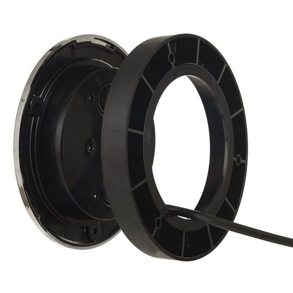 Piloto trasero LED LUNA cromado LZD 2448 / LZD 2449 12/24V 3 funciones ECE E9