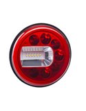 Feu arrière néon LED LUNA LZD 2450 / LZD 2451 avec feux de position, antibrouillard et de recul 12/24 V IP68