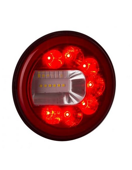 Piloto trasero LED Neon LUNA LZD 2450 / LZD 2451 con posición, antiniebla y marcha atrás 12/24V IP68