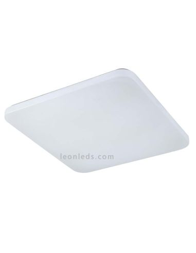 Plafón de Techo LED Grande | Plafón cuadrado LED potente para Cocina | Plafón LED Luz Natural | LeonLeds Iluminación