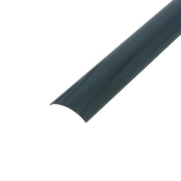 Difusor negro para perfil L negro para tiras LED (LM3673)