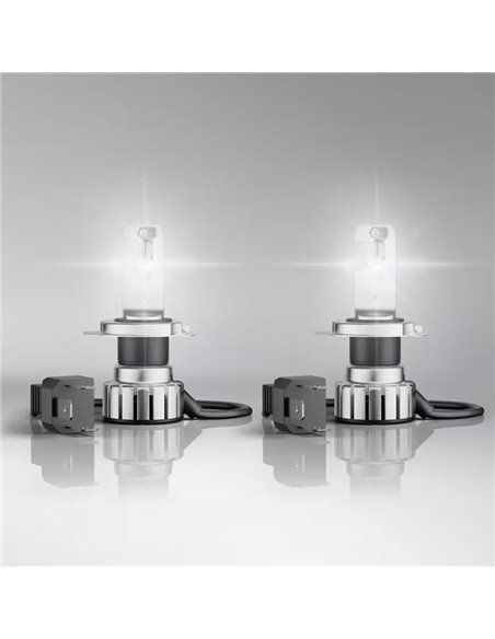 Lâmpadas LED H4/H19 homologadas NIGHT BREAKER LED SMART 6000K 1650/1000Lm Pacote com 2, 64193DWNBSM-2HBH19