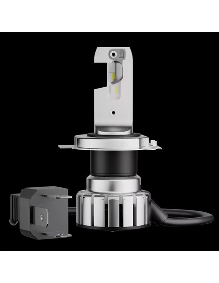 Lâmpadas LED H4/H19 homologadas NIGHT BREAKER LED SMART 6000K 1650/1000Lm Pacote com 2, 64193DWNBSM-2HBH19