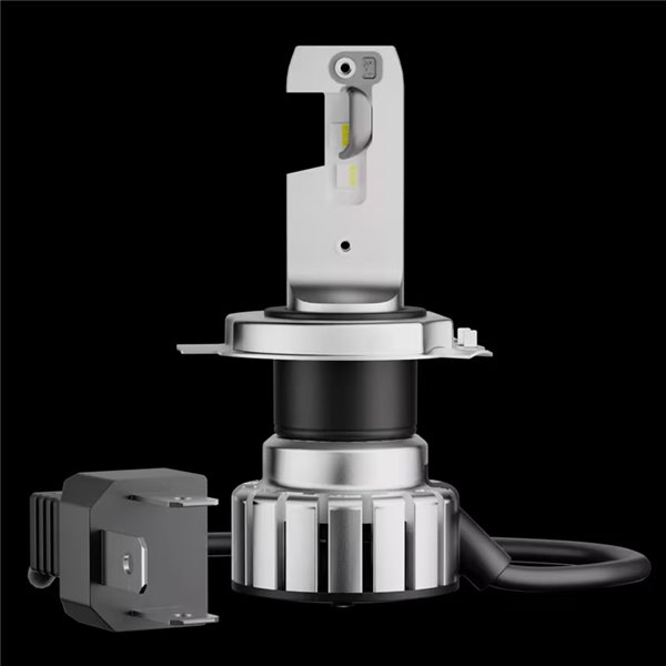 Ampoules LED H4/H19 homologuées NIGHT BREAKER LED SMART 6000K 1650/1000Lm Pack de 2, 64193DWNBSM-2HBH19