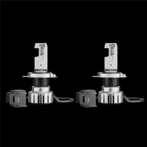 Lâmpadas LED H4/H19 homologadas NIGHT BREAKER LED SMART 6000K 1650/1000Lm Pacote com 2, 64193DWNBSM-2HBH19