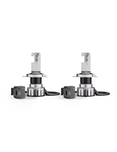 Lâmpadas LED H4/H19 homologadas NIGHT BREAKER LED SMART 6000K 1650/1000Lm Pacote com 2, 64193DWNBSM-2HBH19