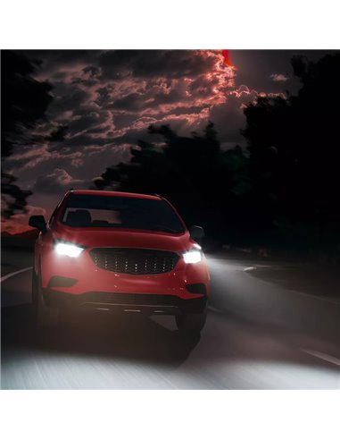 Bombillas LED H4/H19 homologadas NIGHT BREAKER LED SMART 6000K 1650/1000Lm Pack 2, 64193DWNBSM-2HBH19