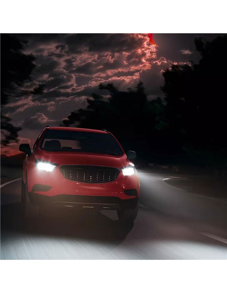 Bombillas LED H4/H19 homologadas NIGHT BREAKER LED SMART 6000K 1650/1000Lm Pack 2, 64193DWNBSM-2HBH19