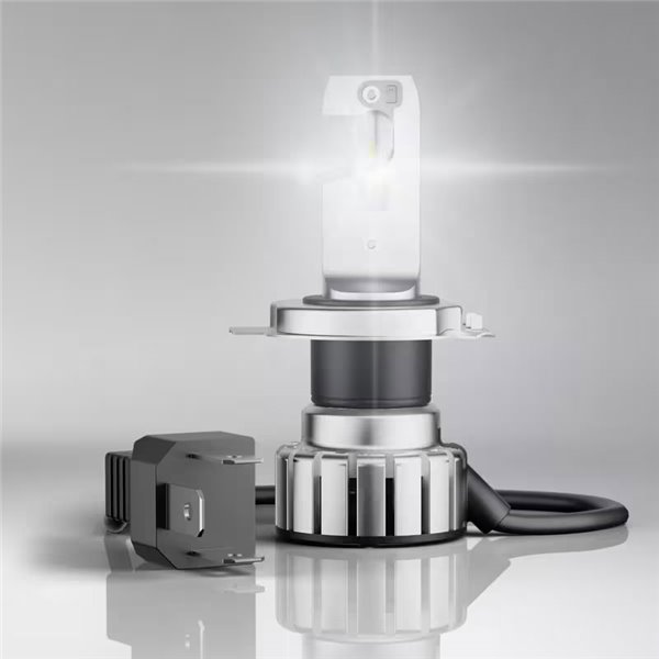 Lâmpadas LED H4/H19 homologadas NIGHT BREAKER LED SMART 6000K 1650/1000Lm Pacote com 2, 64193DWNBSM-2HBH19