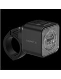 Set de luces para bicicleta LEDsBIKE COMPACT 50 SET 50 lux con USB-C, IP54 y soporte Garmin 2.2–35 mm