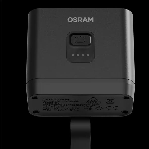 Set de luces para bicicleta LEDsBIKE EXPLORER X 500 SET 500Lm con USB-C, IP54 y soporte Garmin Ø22,2–35 mm