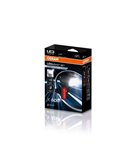 Set de luces para bicicleta LEDsBIKE EXPLORER X 500 SET 500Lm con USB-C, IP54 y soporte Garmin Ø22,2–35 mm