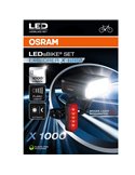 Set de luces bicicleta LEDsBIKE EXPLORER X 1000 SET 1000Lm con modo automático, luz de freno, USB-C e IP54