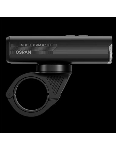 Ensemble d'éclairage vélo LEDsBIKE MULTI BEAM X 1000, 1000 lm, avec feux de route, automatique et USB-C, IP54