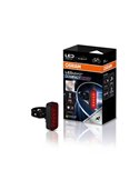 Luz trasera para bicicleta LEDsBIKE COMPACT REAR con luz de freno, automático y USB-C, StVZO, IP54