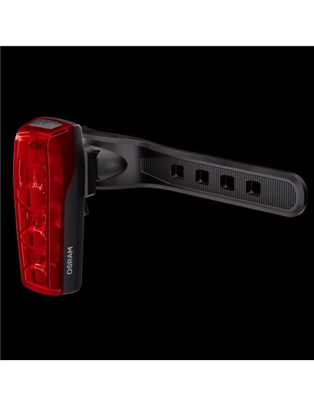 Feu arrière de vélo LEDsBIKE RACE avec feu stop et mode automatique, USB-C, StVZO et IP54