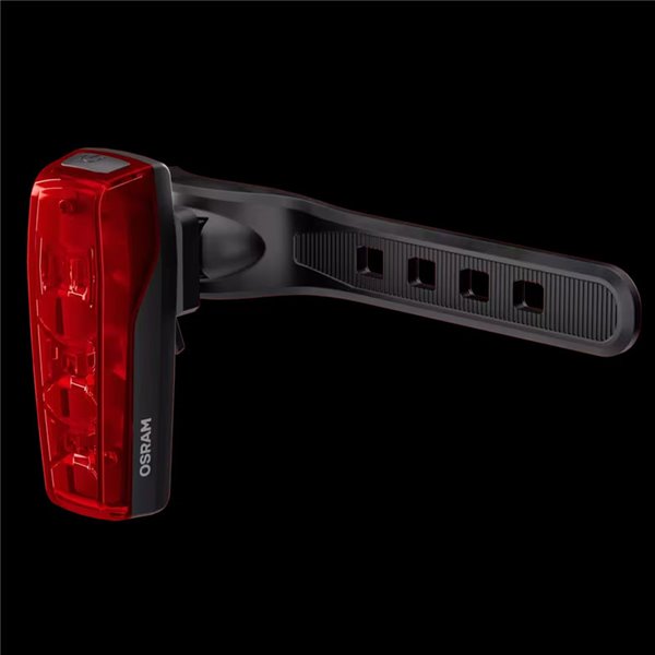 Luz traseira de bicicleta LEDsBIKE RACE com luz de freio e modo automático, USB-C, StVZO e IP54