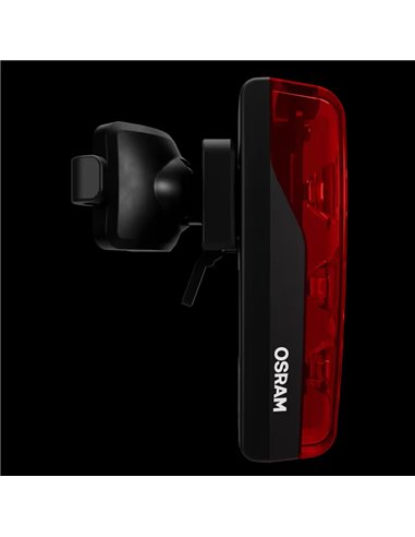 Luz traseira de bicicleta LEDsBIKE RACE com luz de freio e modo automático, USB-C, StVZO e IP54