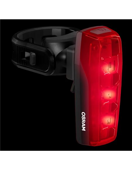 Luz trasera para bicicleta LEDsBIKE RACE REAR con luz de freno y modo automático, USB-C, StVZO e IP54