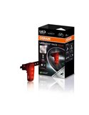 Luz trasera para bicicleta LEDsBIKE RACE REAR con luz de freno y modo automático, USB-C, StVZO e IP54