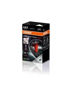 Feu arrière de vélo LEDsBIKE RACE avec feu stop et mode automatique, USB-C, StVZO et IP54 2