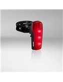 Luz trasera para bicicleta LEDsBIKE RACE REAR con luz de freno y modo automático, USB-C, StVZO e IP54