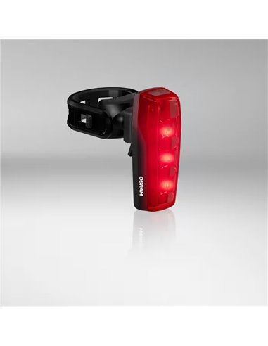 Feu arrière de vélo LEDsBIKE RACE avec feu stop et mode automatique, USB-C, StVZO et IP54