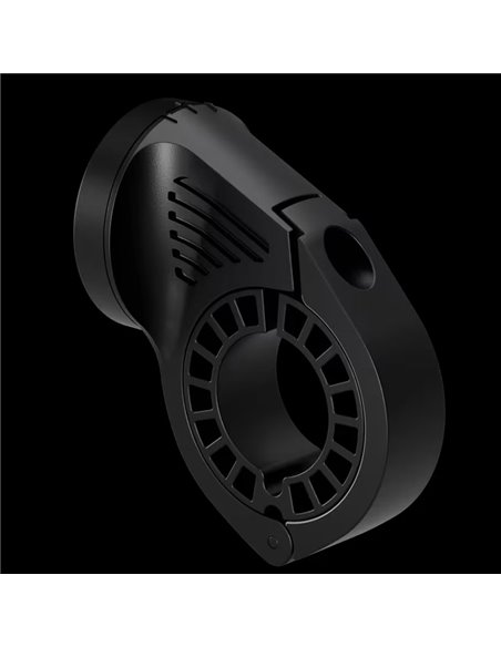 Kit de montaje para luces de bicicleta LEDsBIKE ACC101 con soporte Garmin y correa trasera, Ø22,2–35 mm