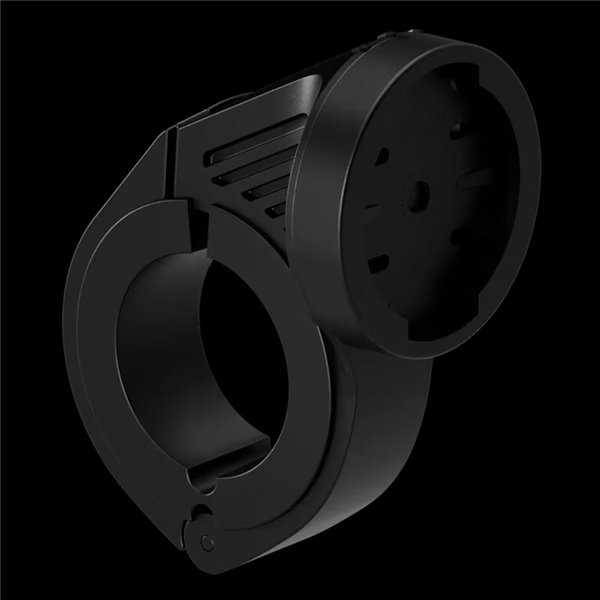 Kit de montagem de luz de bicicleta LEDsBIKE ACC101 com suporte para Garmin e alça traseira, Ø22,2–35 mm