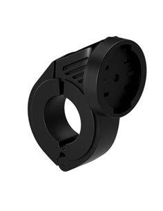 Kit de fixation pour éclairage vélo LEDsBIKE ACC101 avec support Garmin et sangle arrière, Ø 22,2–35 mm