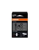 Kit de montaje para luces de bicicleta LEDsBIKE ACC101 con soporte Garmin y correa trasera, Ø22,2–35 mm
