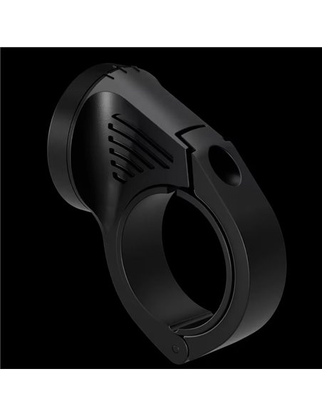 Kit de montaje para luces de bicicleta LEDsBIKE ACC101 con soporte Garmin y correa trasera, Ø22,2–35 mm