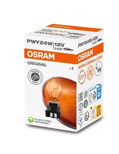 Ampoule de signalisation OSRAM PWY24W d'origine - PSX 12V 24W 300Lm 7450A