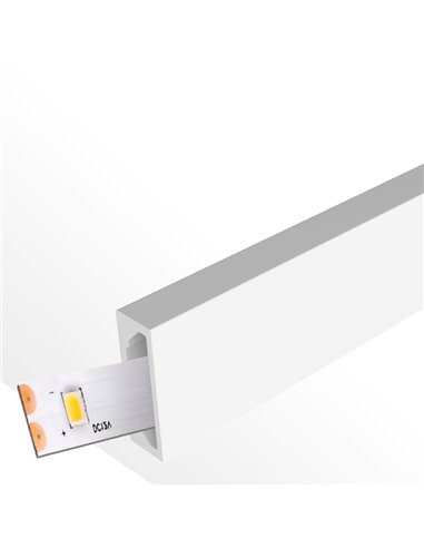 Capa de silicone neon para fitas de LED SLIM 8x4 mm 20 metros LM3985