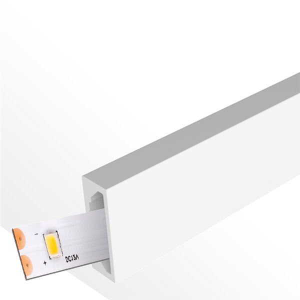 Revêtement en silicone néon pour rubans LED SLIM 8x4 mm 20 mètres LM3985