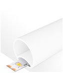 Funda de silicona neón para tiras LED CILINDRE 20x20 mm 20 metros LM3981