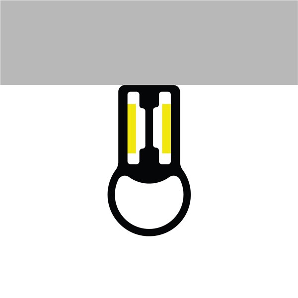 Funda de silicona ARC 22x10 para tiras LED 20 metros, perfil para neón LED