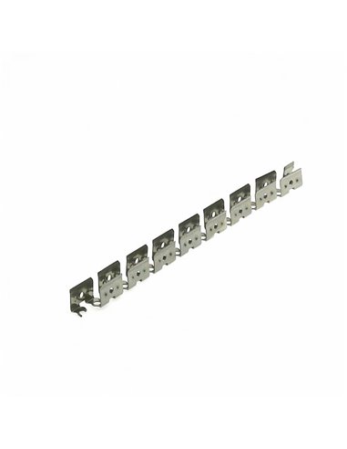 Perfil flexible de acero inoxidable 9x10H mm para neón LED o funda de silicona, 20 metros, LM3984