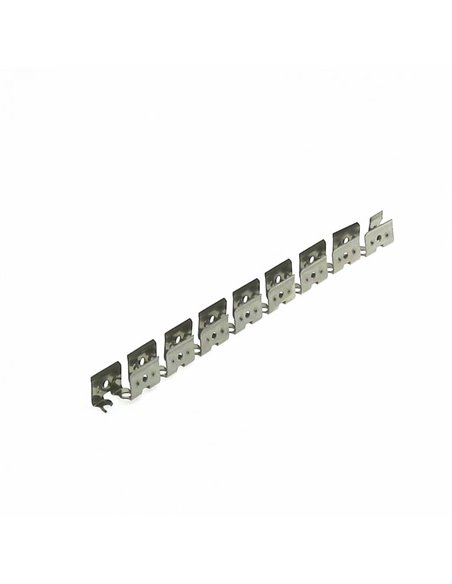 Perfil flexible de acero inoxidable 8x10H mm para neón LED o funda de silicona, 20 metros, LM3980