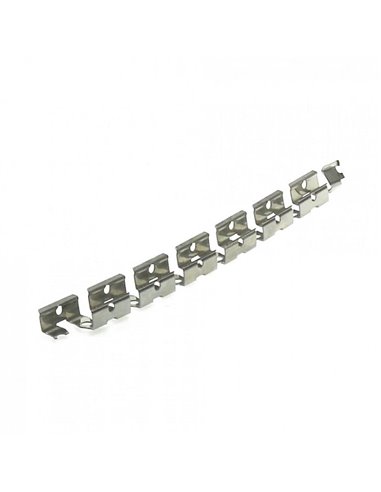 Perfil flexible de acero inoxidable 10x7H mm para neón LED o funda de silicona, 20 metros, LM3978