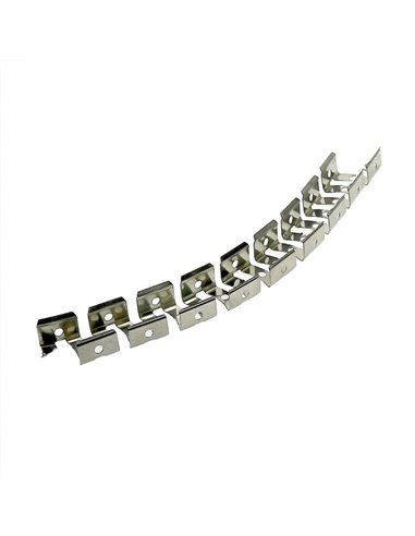 Perfil flexible 15x13Hmm de acero inoxidable para neón LED o funda de silicona 20 metros, LM3976