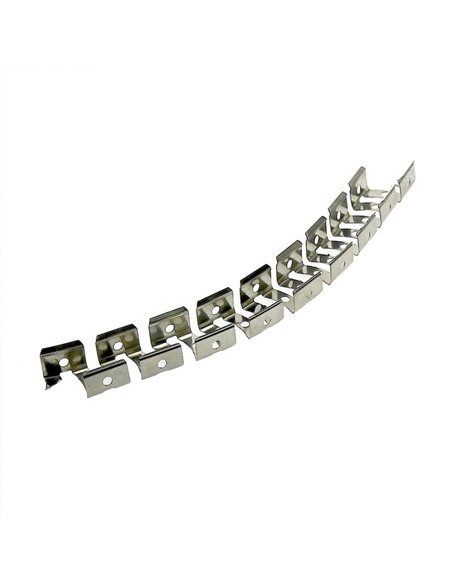 Perfil flexible 15x13Hmm de acero inoxidable para neón LED o funda de silicona 20 metros, LM3976