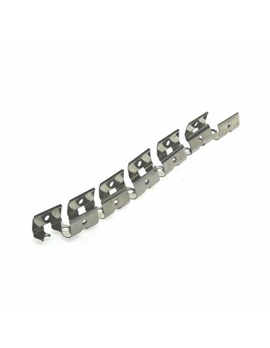 Perfil flexible 9x16Hmm de acero inoxidable para neón LED o funda de silicona 20 metros, LM3974