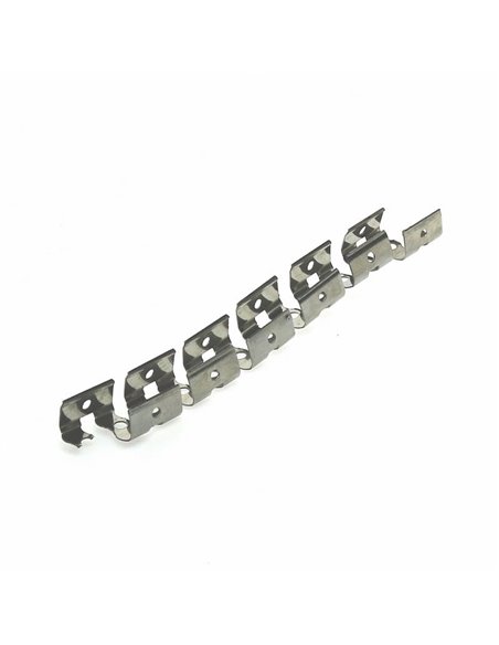 Profilé flexible en acier inoxydable 9 x 16 mm pour néon LED ou gaine en silicone, 20 mètres, LM3974