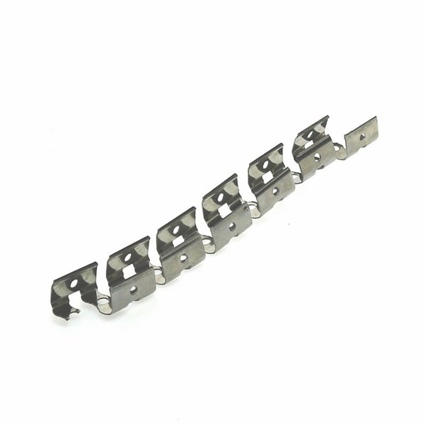 Perfil flexível de aço inoxidável 9x16Hmm para neon LED ou manga de silicone, 20 metros, LM3974