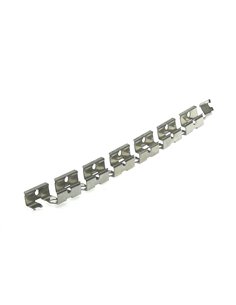 Perfil flexible 10x8H mm de acero inoxidable para neón LED o funda de silicona 20 metros, LM3972