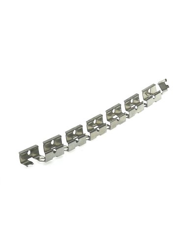 Perfil flexible 10x8H mm de acero inoxidable para neón LED o funda de silicona 20 metros, LM3972