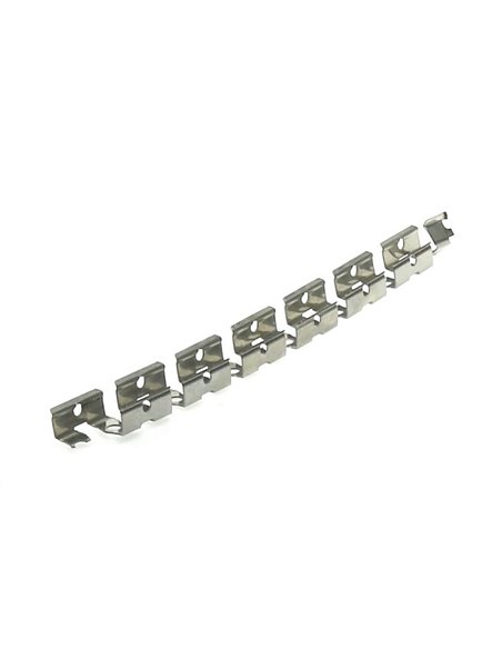 Perfil flexible 10x8H mm de acero inoxidable para neón LED o funda de silicona 20 metros, LM3972