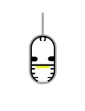 Perfil de aluminio para tiras LED INK aluminio con difusor 2 metros, 14,54x29,06mm, LM3835